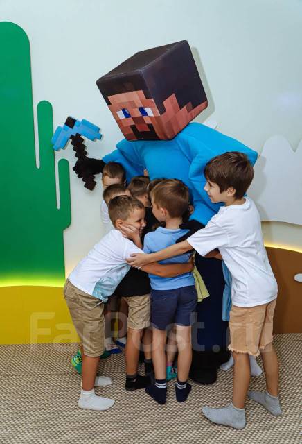 Помещение для детского праздника. Аренда зала. Roblox Неон Влад А4 ...