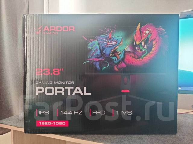 Монитор Ardor Portal 24/IPS/144hz/FHD. Гарантия, ЖК (LCD, LED, QLED ...