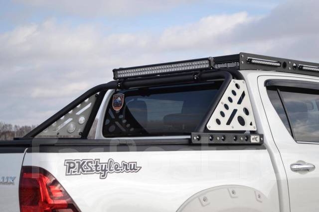 Защитная дуга в кузов пикапа BMS ALFA для Toyota Hilux 2015-2021 купить ...