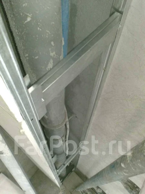 Демонтаж короба ванной туалете Демонтаж двери окон ламинат Обои краски ...