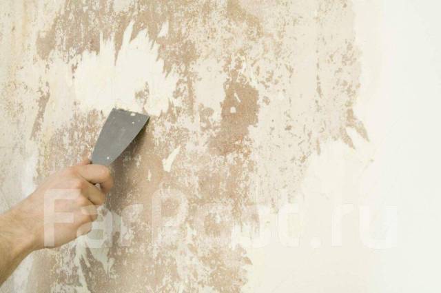 Демонтаж короба ванной туалете Демонтаж двери окон ламинат Обои краски ...