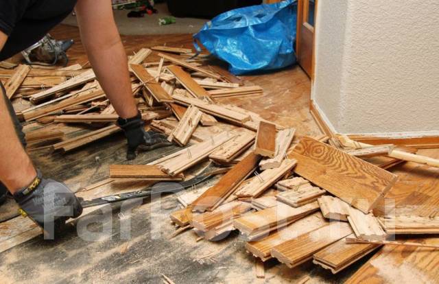 Демонтаж короба ванной туалете Демонтаж двери окон ламинат Обои краски ...