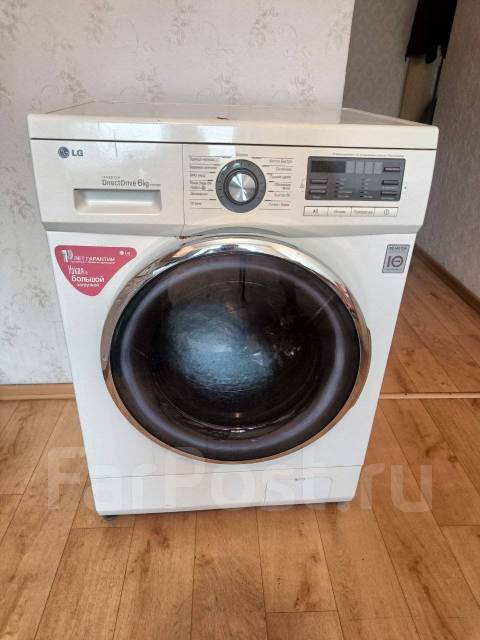 Стиральная машинка Lg, LG, 6,0 кг, б/у, в наличии. Цена: 12 000₽ во ...