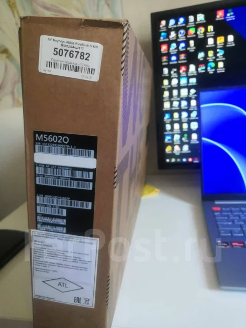 Asus VivoBook. 16", 3,2����, ��� 512 ��, ���� 16���, WiFi: 1, Bluetooth: 1, ����������� �� 8��. ����