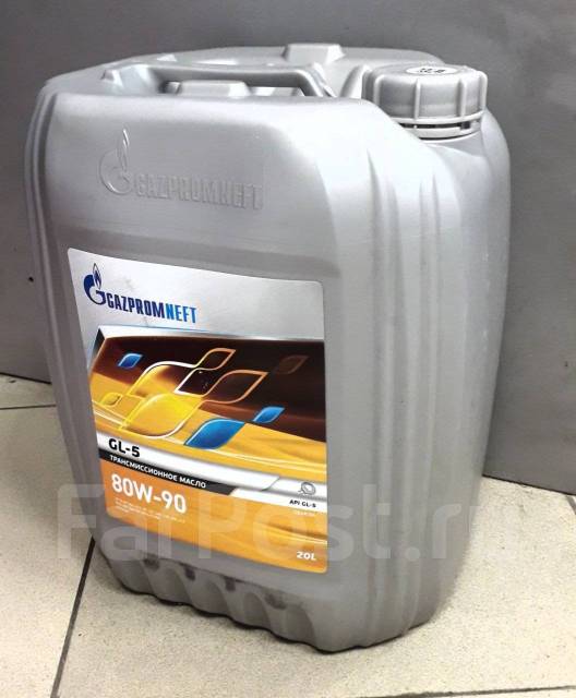 Масло трансмиссионное Gazpromneft GL-5 80w90 20л, минеральное, 20,00 л ...