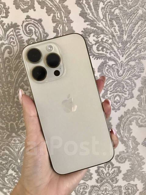 Айфон 14 про, Apple iPhone 14 Pro, 128 гб, 6.10", моноблок, золотой, 3G ...