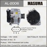 ��������� QR25DE Masuma 23100-2DZ0A AL-2006 ����