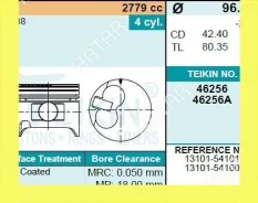 ������� ��������� Teikin 46256 0.50 (4�� ����) Teikin 46256-050 46256050 ����