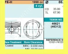 ������� ��������� Teikin 46621 0.50 (4�� ����) Teikin 46621-050 46621050 ����