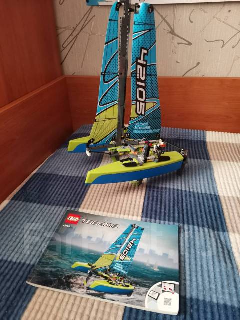 Lego technic 42105 Катамаран, б/у, в наличии. Цена: 3 500₽ во Владивостоке