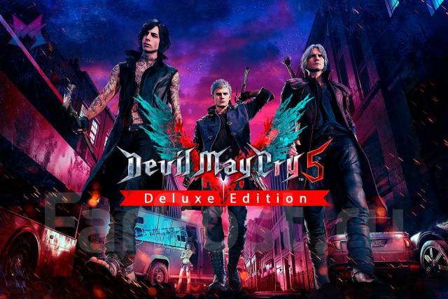 Игра Devil May Cry 5 Deluxe + Vergil на PS4/PS5 (цифровая версия), Sony ...