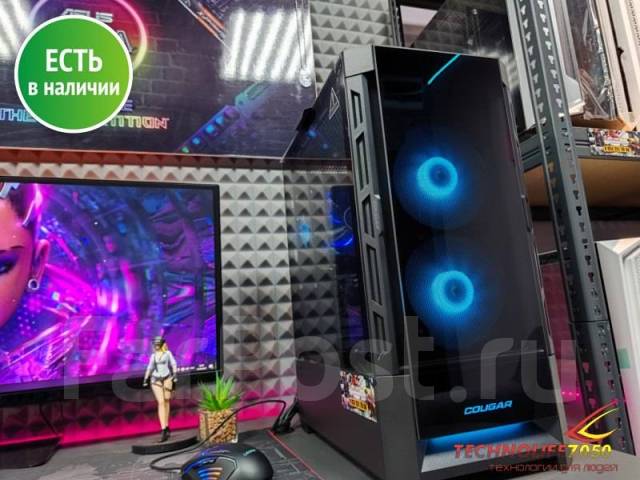 Игровой ПК Core I7-4790/ RTX 2060 6GB/ DDR3 16GB/ SSD 256/ HDD 1TB, б/у ...