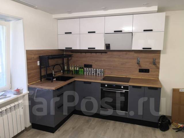 Кухонный гарнитур угловой модульный (новый), в наличии. Цена: 82 100₽ в ...