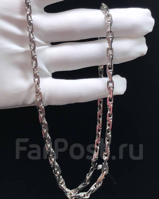 Цепь «Московский бит» серебро 925 (38.77 гр) 60 см Арт 107, мужчине, новый,в наличии. Цена: 14 200₽ во Владивостоке