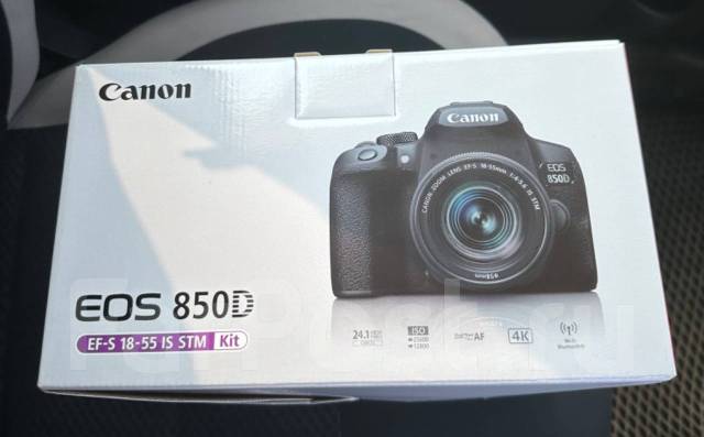 Фотоаппарат Canon EOS 850D! Новый, в наличии. Цена: 90 000₽ во Владивостоке