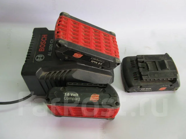 Шуруповерты и аккумуляторы Bosch 18V, б/у, в наличии. Цена: 2 000₽ в ...