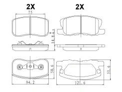 ������� �������� MMC Colt (Z25A) 02- JBP0264 ����