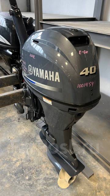 Лодочный мотор Yamaha F 40, Гидроподьем, 40,00 л.с. L (508 мм), 2019 ...