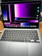 Apple MacBook Air 13 2020. 13", 2,0����, ��� 8 ��, ���� 256���, WiFi, Bluetooth, ����������� �� 50��. ����