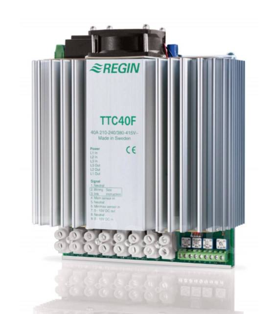 Симисторный регулятор температуры Regin TTC40F, б/у, в наличии. Цена ...