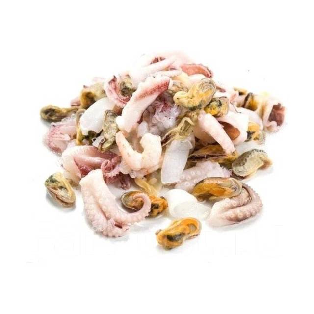 Коктейль морской замороженный, 1кг, под заказ. Цена: 450₽ во Владивостоке