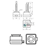 ����� D1S 85V 35W PK32d-2 Philips 85415VIC1 85415VIC1 ����