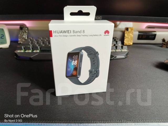 Умный браслет Huawei Band 8 (ASK-B19) 5ATM Black РСТ, фитнес-браслет ...