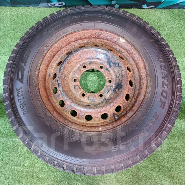 Колесо в сборе R15, PCD 6-139.7 + шина 195/80R15 LT, 15", 1 шт, 195 мм ...