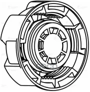 ������ (������) ��������������� ����� ��� �/� Peugeot 308 (07-)/307 (01-)/206 (98-)/Citroen C4 (04-) Luzar LL2020 LL2020 ����