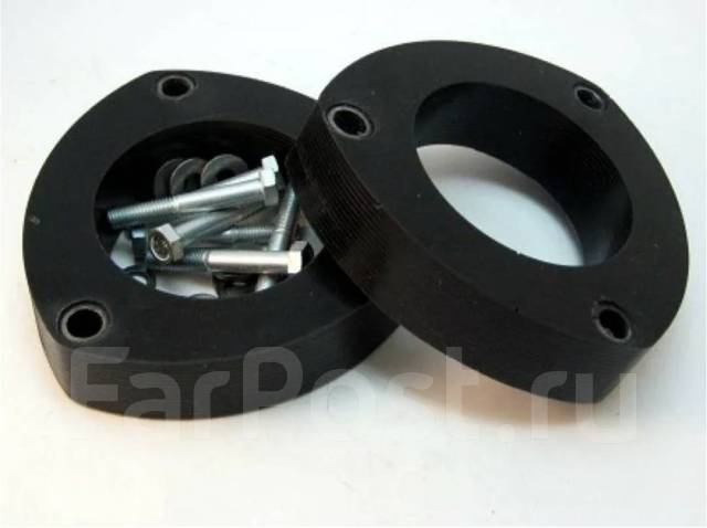 Установка автомобильных проставок для увеличения клиренса во Владивостоке