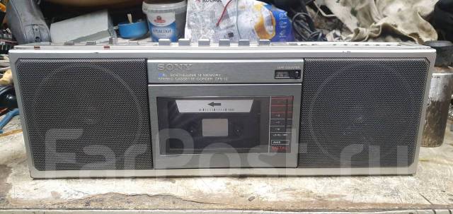 Стерео магнитола sony CFS-10, б/у, в наличии. Цена: 3 000₽ во Владивостоке