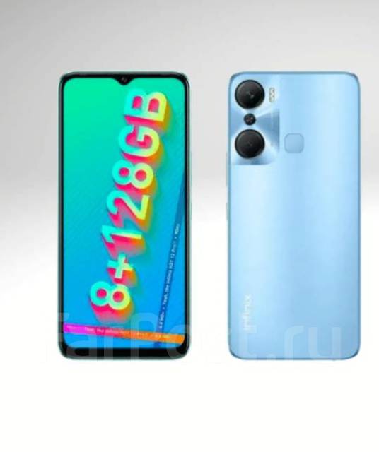 Смартфон Infinix HOT 12 Pro, 128 гб, 6.60", синий, 3G, 4G LTE, Dual-SIM ...