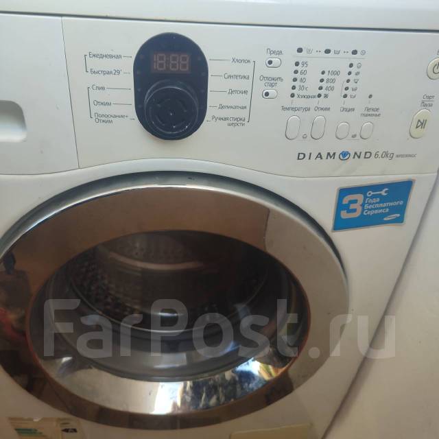 Стиральная машинка Samsung WF8590NGC, вертикальная загрузка, б/у, в ...