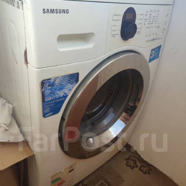 Стиральная машинка Samsung WF8590NGC, вертикальная загрузка, б/у, в ...