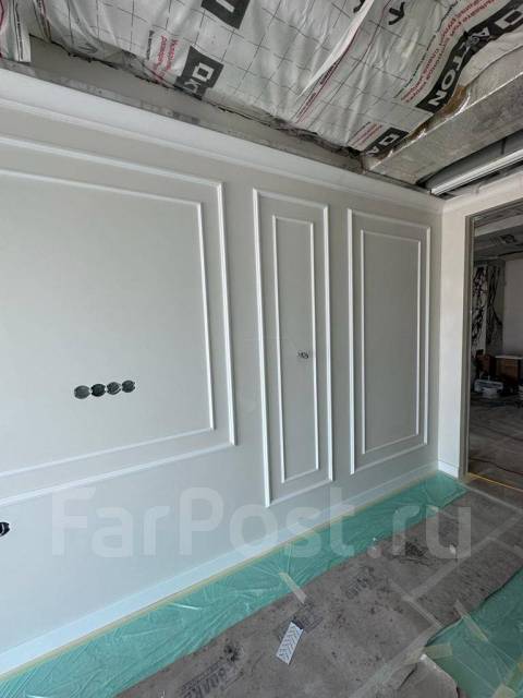 Декоративная штукатурка, оштукатуривание стен, шпаклевка под покраску ...