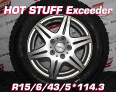 Hot Stuff Exceeder. 6.0x15", 5x114.3, ET43, �� 73,1���. ����