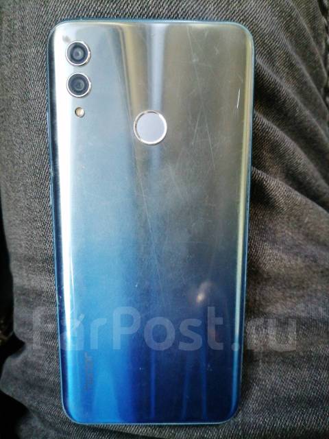 Смартфон Honor 10 lite, 64 гб, 6.21", моноблок, синий, б/у, в наличии ...