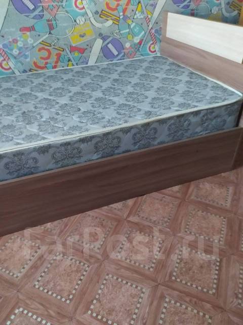 Кровать односпальная продам, матрас в комплекте, 90,0 см, 18,0 см, 200 ...