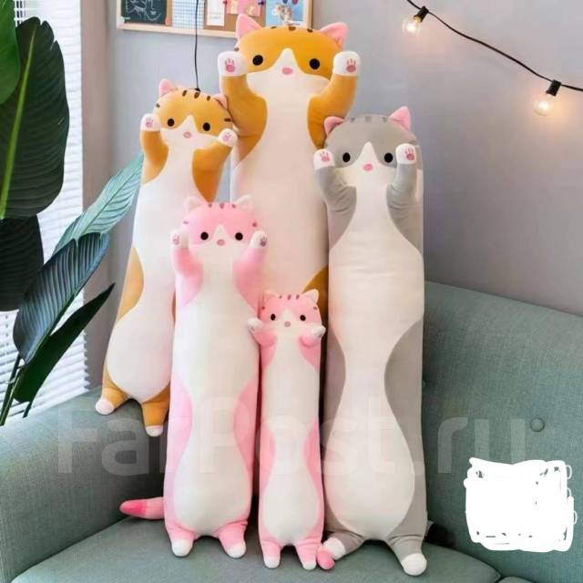 Мягкие подушки игрушки Кот