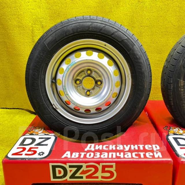 Колесо в сборе диски с шинами [Магазин DZ25] R14 4x100 Toyota Probox ...