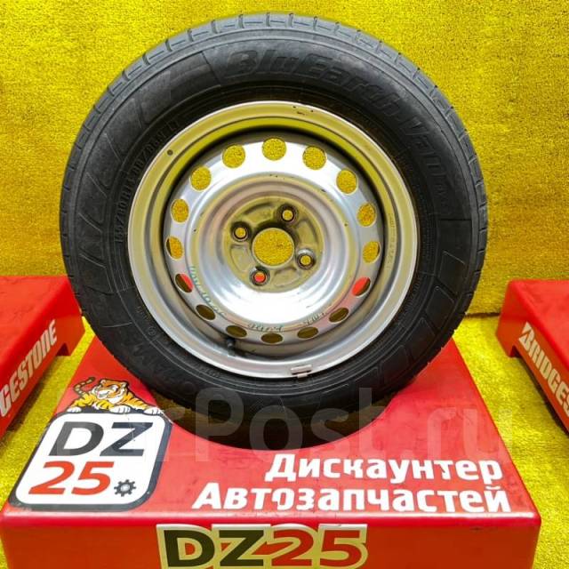 Колесо в сборе диски с шинами [Магазин DZ25] R14 4x100 Toyota Probox ...