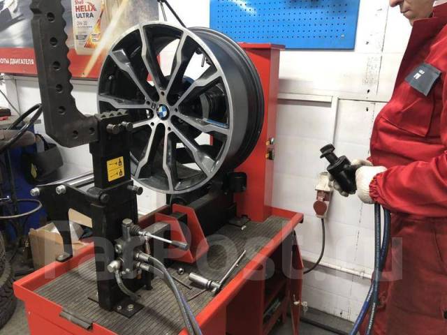 Сварка аргоном правка литых дисков, легковые автомобили во Владивостоке