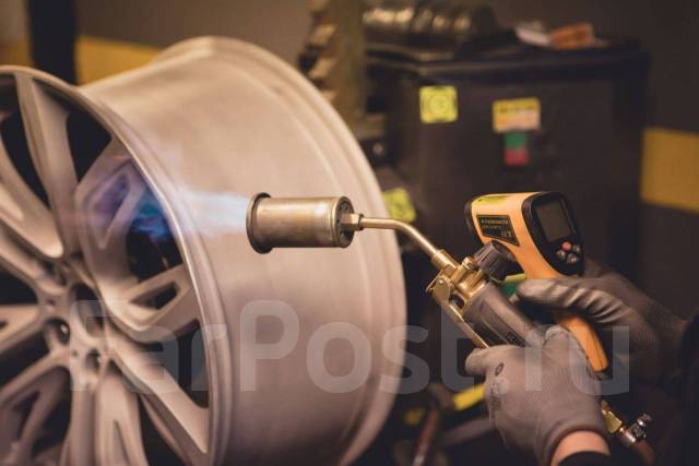 Сварка аргоном правка литых дисков, легковые автомобили во Владивостоке