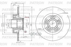 ���� ��������� ���. OPEL Vivaro / Renault Trafic II / Nissan Primastar 1.8-2.4 01- Patron ���. PBD1243 PBD1243 ����