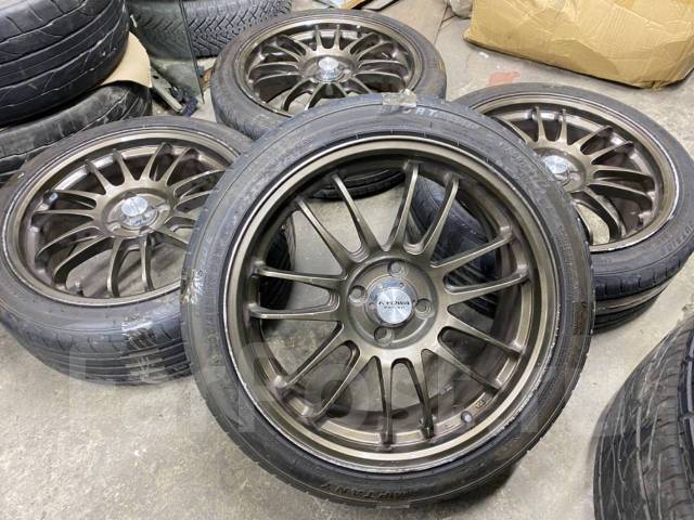 Kyowa Racing R17 4x100 7J ET40, 17", 1 шт, Ширина диска 7.0" Вылет (ET ...
