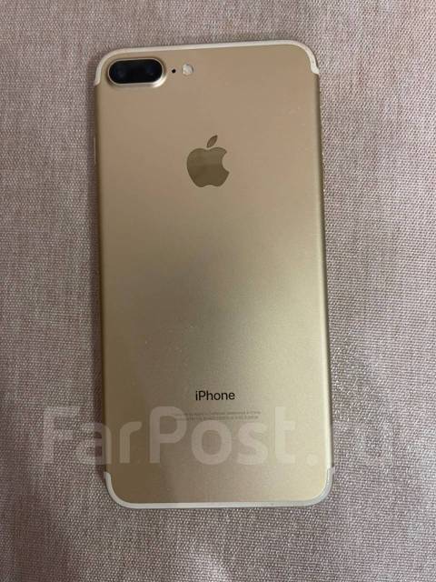 Продам iPhone 7 Plus, 128 гб, 5.50", моноблок, золотой, 4G LTE, б/у, в ...