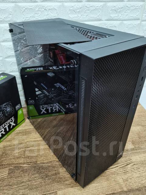 Игровой ПК R5 2600 / x470 / RTX3060 / 8Gb / SSD 128Gb Гарантия ДНС, б/у ...
