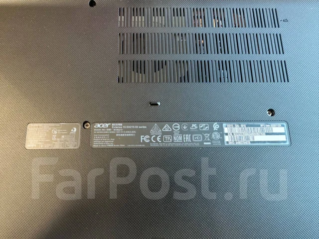 Acer Extensa 15 EX215. 15.6", 1,3����, ��� 12 ��, ���� 256���, WiFi: 1, Bluetooth: 1, ����������� �� 7��. ����