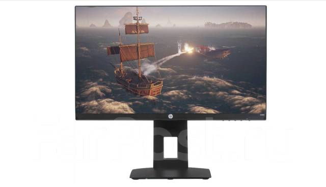 Игровой Монитор HP X24ih черный, 144 Гц, HP, ЖК (LCD, LED, QLED), 23.8 ...