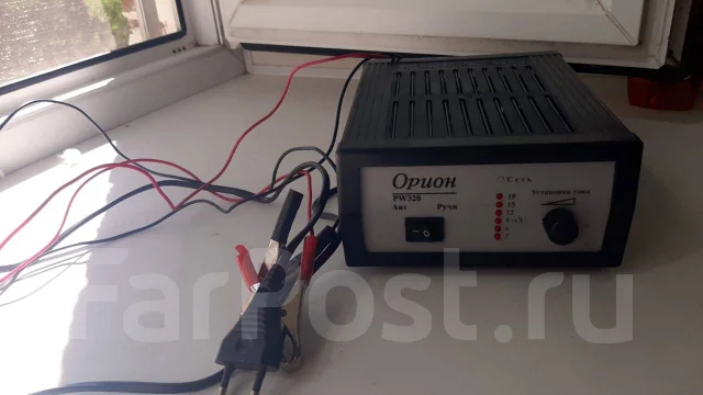 Зарядное устройство для автомобильного аккумулятора орион pw 325, б/у ...